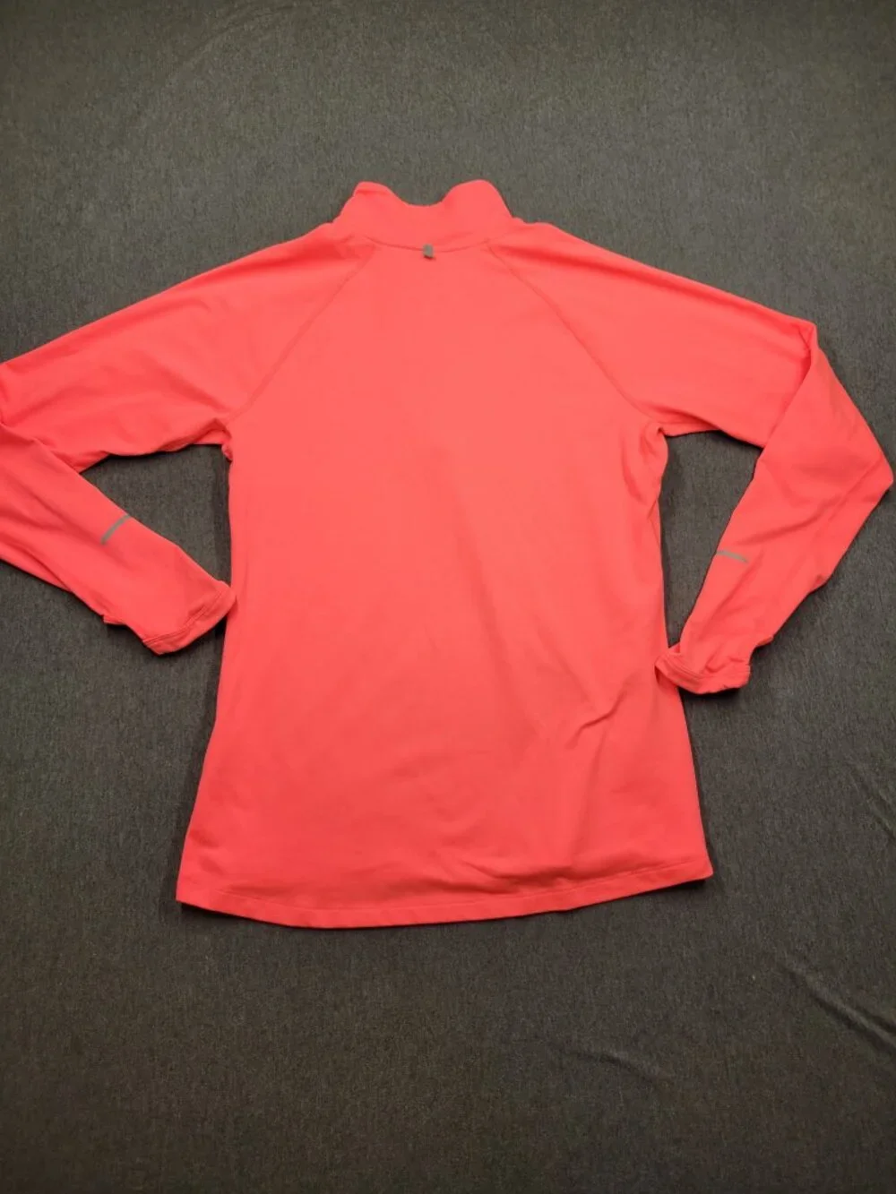 Nike womens half zip size medium pink good condition